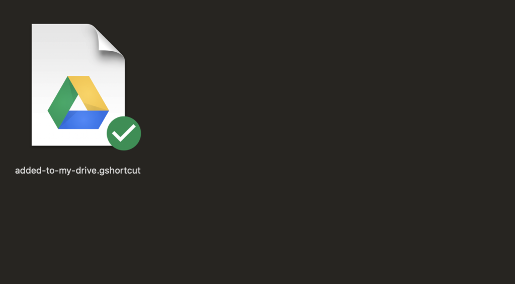 google drive download shortcut